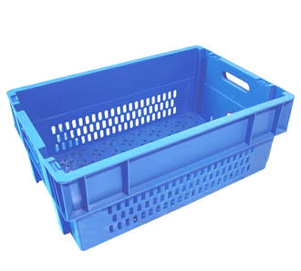 44 Litre Stack N Nest Crate Fully Vented (600 x 400mm)