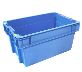 51 Litre Stack N Nest Crate Solid Base (600 x 400mm)