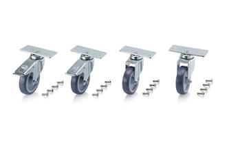 Rubber Wheel and Castor Set - 1210 Series