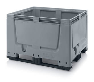 670 Litre Solid Pallet Bin with Skids