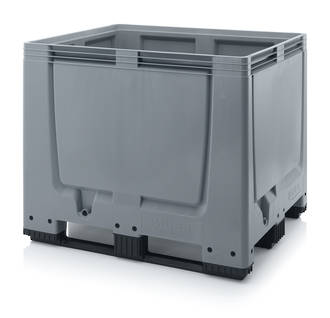 900 Litre Solid Pallet Bin with Skids