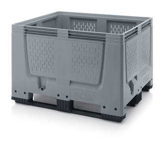 670 Litre Vented Pallet Bin with Skids