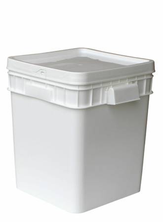 30 Litre Square SpaceMaster DG Pail Base and T/E Lid