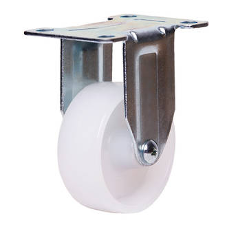 Rigid Castor with 75mm Nylon Wheel