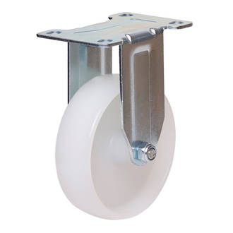 Rigid Castor with 100mm Nylon Wheel